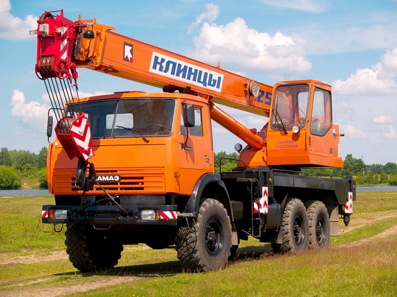 Автокран КС-55713-5К Клинцы на шасси КАМАЗ-43118